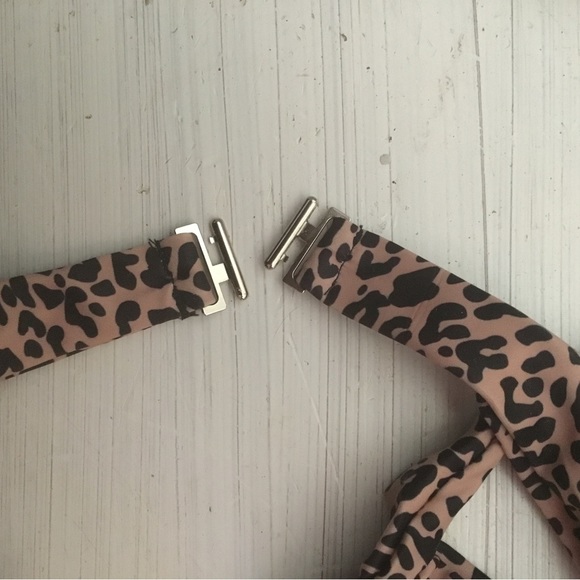 Bathing suit 3 piece leopard NEW l/xl - Picture 4 of 13